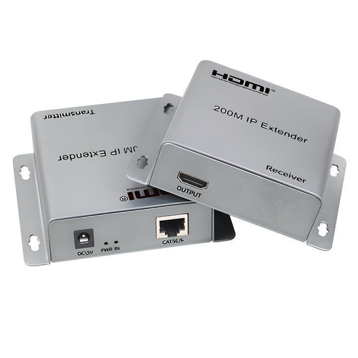 伽利略 HDIE200A HDMI IP 網路線 影音延伸器 200m (帶耳掛) HDMI 影音延伸器 光華商場-細節圖2
