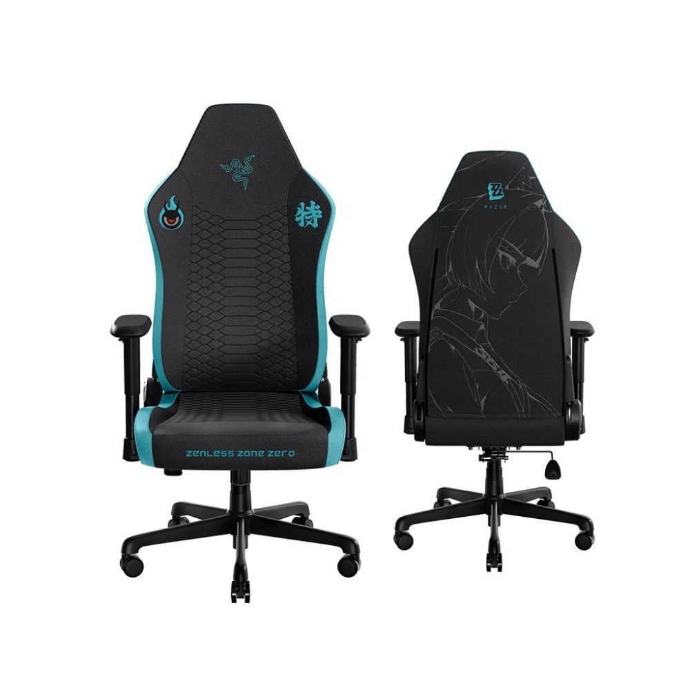 Razer 雷蛇 Zenless Zone Zero 絕區零聯名 Iskur V2 X 電競椅 內置腰墊 光華商場-細節圖2