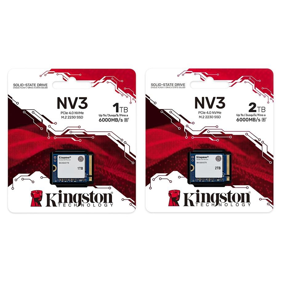 Kingston 金士頓 SNV3SM3 1TB/2TB 2230 PCIe 4.0 NVMe NV3 SSD固態硬碟-細節圖2