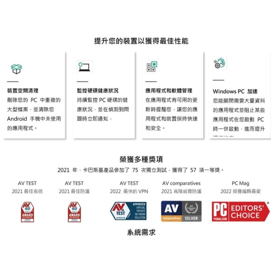 Kaspersky 卡巴斯基 專業版 1-5台裝置 下載版 數位專業版 防毒軟體 安全軟體 防毒軟體 光華商場-細節圖5
