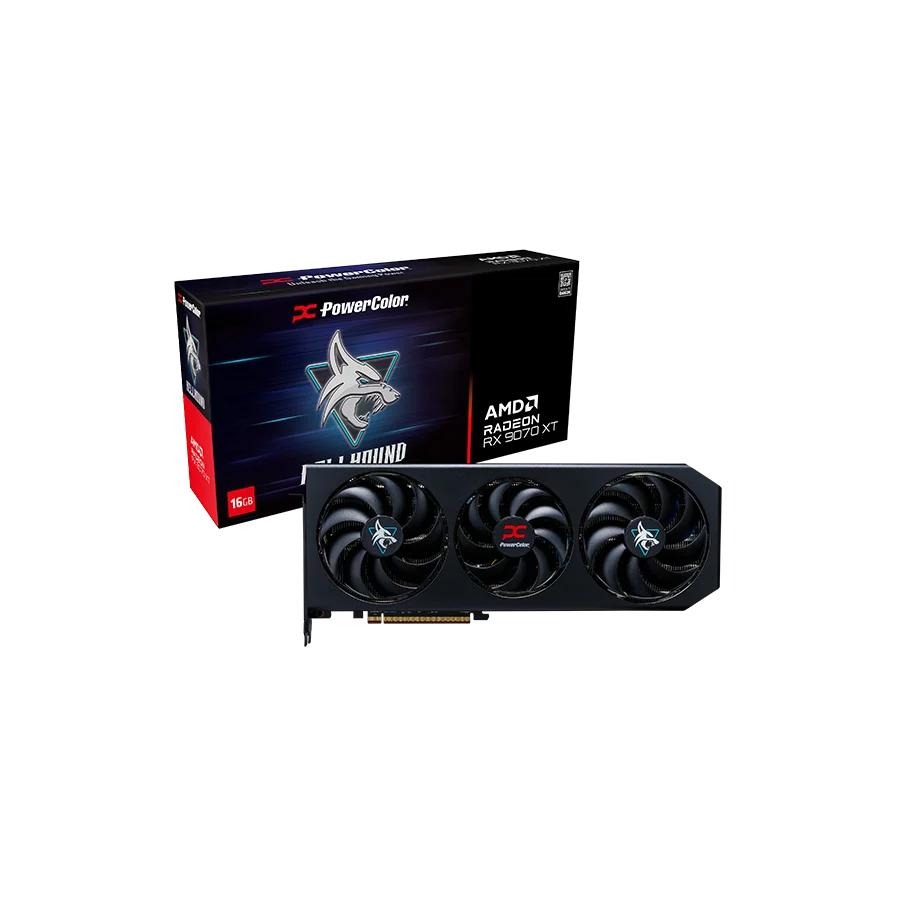 PowerColor 撼訊 Hellhound AMD Radeon RX 9070 XT 16GB GDDR6 顯示卡-細節圖2