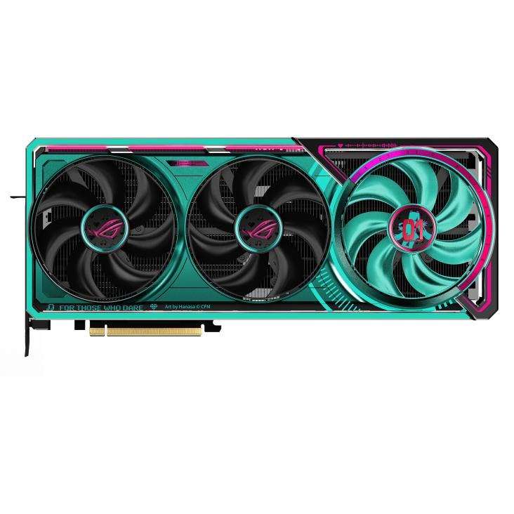 ASUS 華碩 ROG x MIKU 特別版套裝 X870-E／RTX5080／GX601S／RYUO IV／THOR-細節圖4