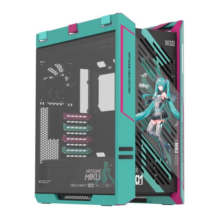 ASUS 華碩 ROG x MIKU 特別版套裝 X870-E／RTX5080／GX601S／RYUO IV／THOR-細節圖6