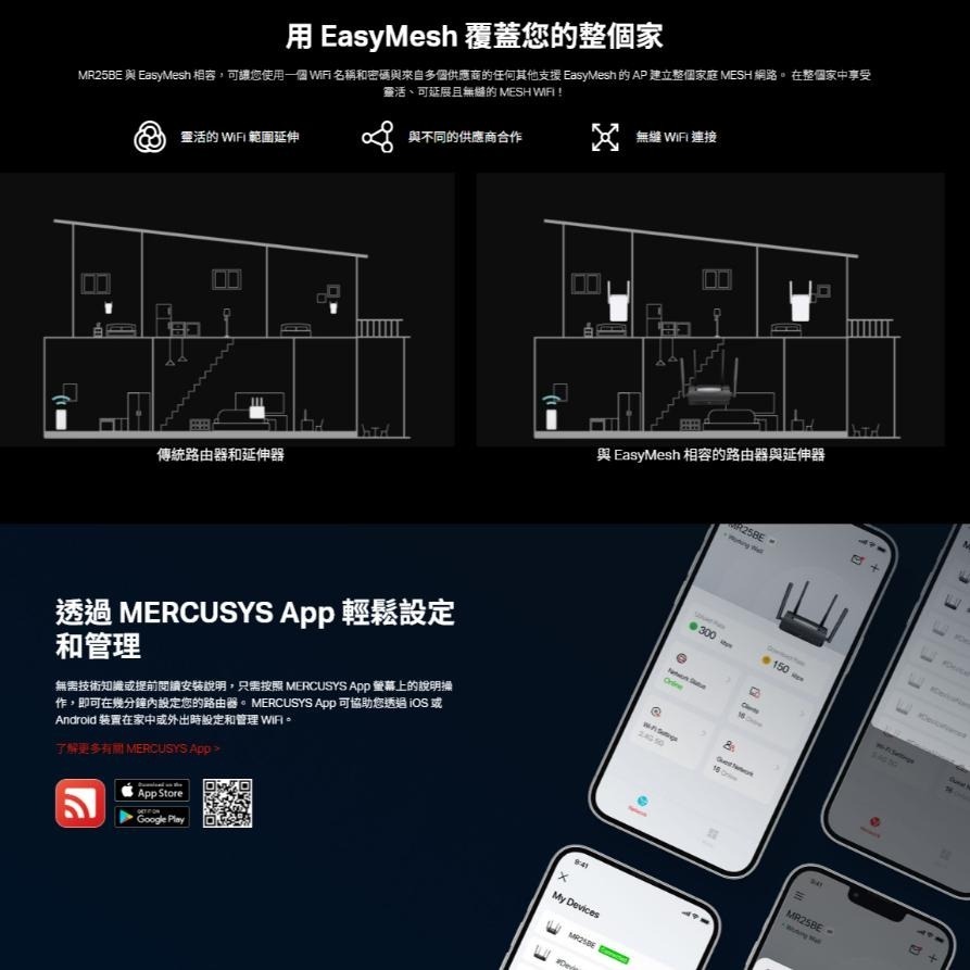 Mercusys 水星網路 MR25BE BE3600 雙頻 Wi-Fi7 wifi分享器 路由器 網路分享器 光華商場-細節圖5
