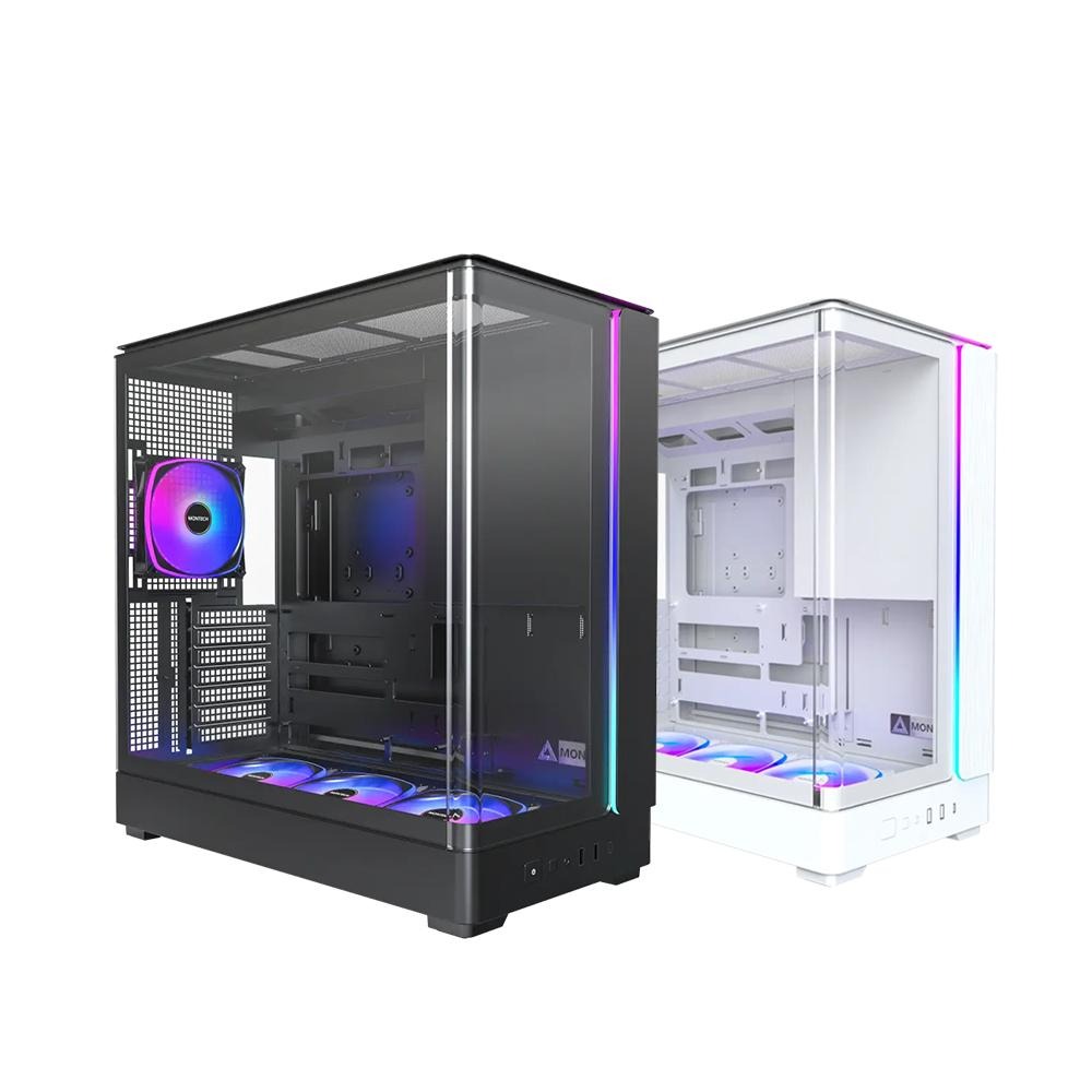 Montech 君主 KING 45 PRO－ATX 電腦機殼 U高187／卡長435／4x預裝風扇 光華 公司貨-細節圖2