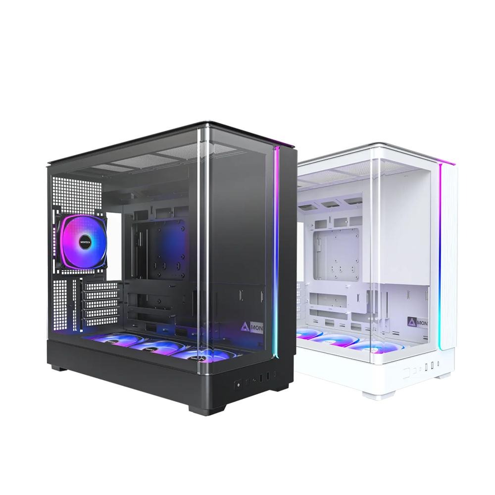 Montech 君主 KING 15 PRO－M-ATX 電腦機殼 U高187／卡長435／4x預裝風扇 光華 公司貨-細節圖2