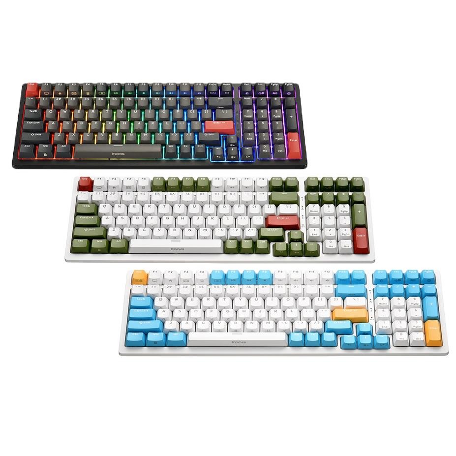 【加碼好禮】iRocks 艾芮克 K86R 熱插拔 無線機械式鍵盤 Gateron 青軸 紅軸 茶軸 鍵盤 光華商場-細節圖2