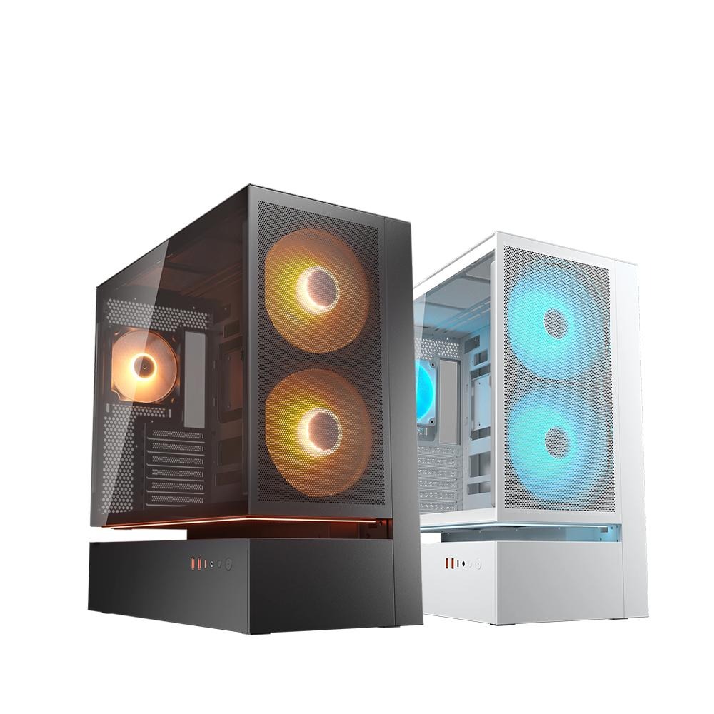 COUGAR 美洲獅 CFV235 Mesh－ATX 電腦機殼 U高175／卡長430／2x預裝風扇 光華-細節圖2