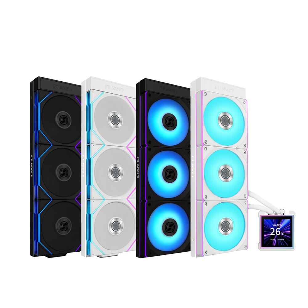 LIAN LI 聯力 HYDROSHIFT II LCD-S－360 TL／CL／無風扇 LCD 一體式水冷CPU散熱器-細節圖2