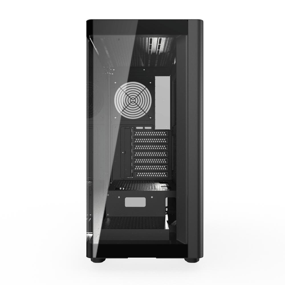 darkFlash 大飛 DS900G－全景 ATX 電腦機殼 U高170／卡長425／4x預裝風扇／曲面玻璃 光華-細節圖6