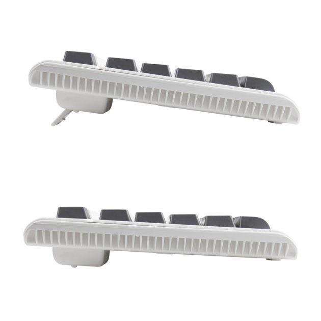 【現貨熱銷】INTOPIC 廣鼎 KBD-96 靜音鍵盤 有線鍵盤 有線 復古雙拼 防潑水 USB鍵盤 光華商場-細節圖3