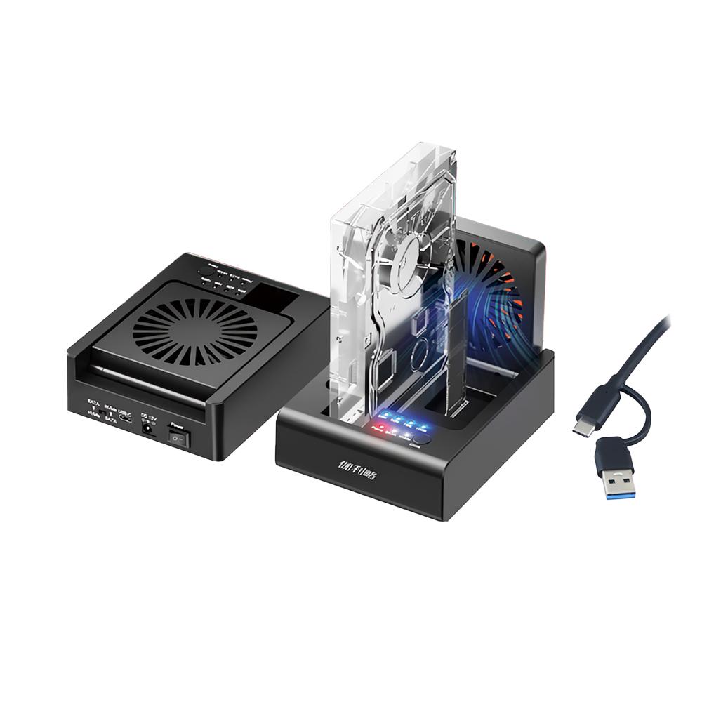 DigiFusion 伽利略 235MS－USB 3.2 10G M.2 NVMe+ SATA 雙槽互拷機 對拷機 光華-細節圖2