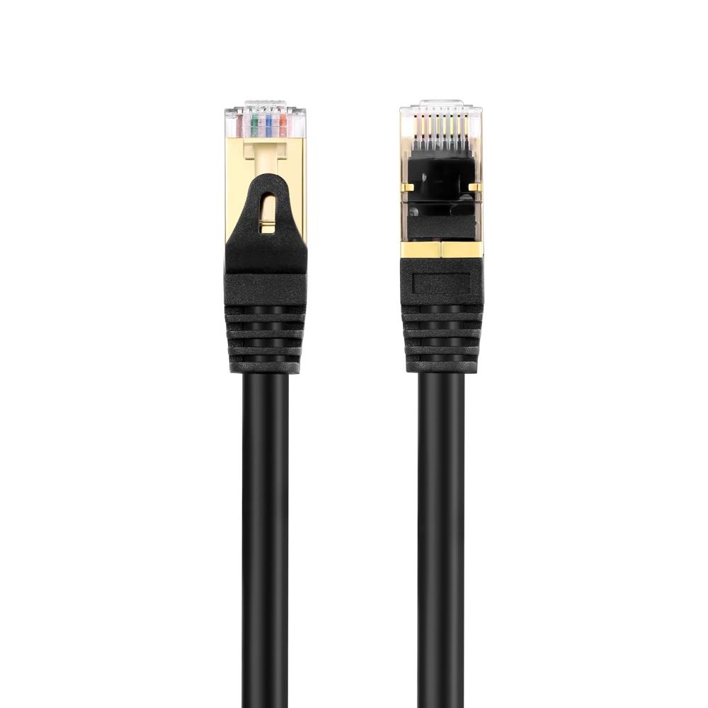 PowerSync 群加 L8VG－CAT.8 SFTP 鍍金接頭高速網路線 1m／3m／5m／10m CAT8 網路線-細節圖2