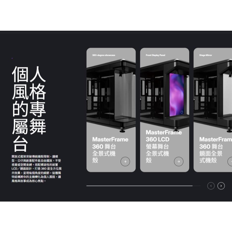 CoolerMaster 酷碼 MasterFrame 360 舞台全景式 ATX 電腦機殼 U高145／卡長430-細節圖4