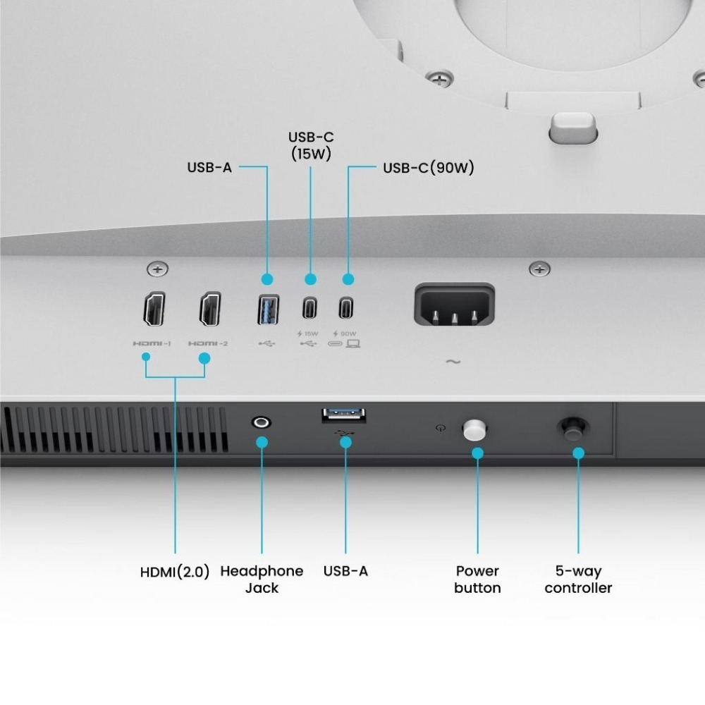 BenQ 明基 MA270UP 27吋 4K 護眼螢幕 60Hz／IPS／內建喇叭／HDR400／TUV認証 光華商場-細節圖5