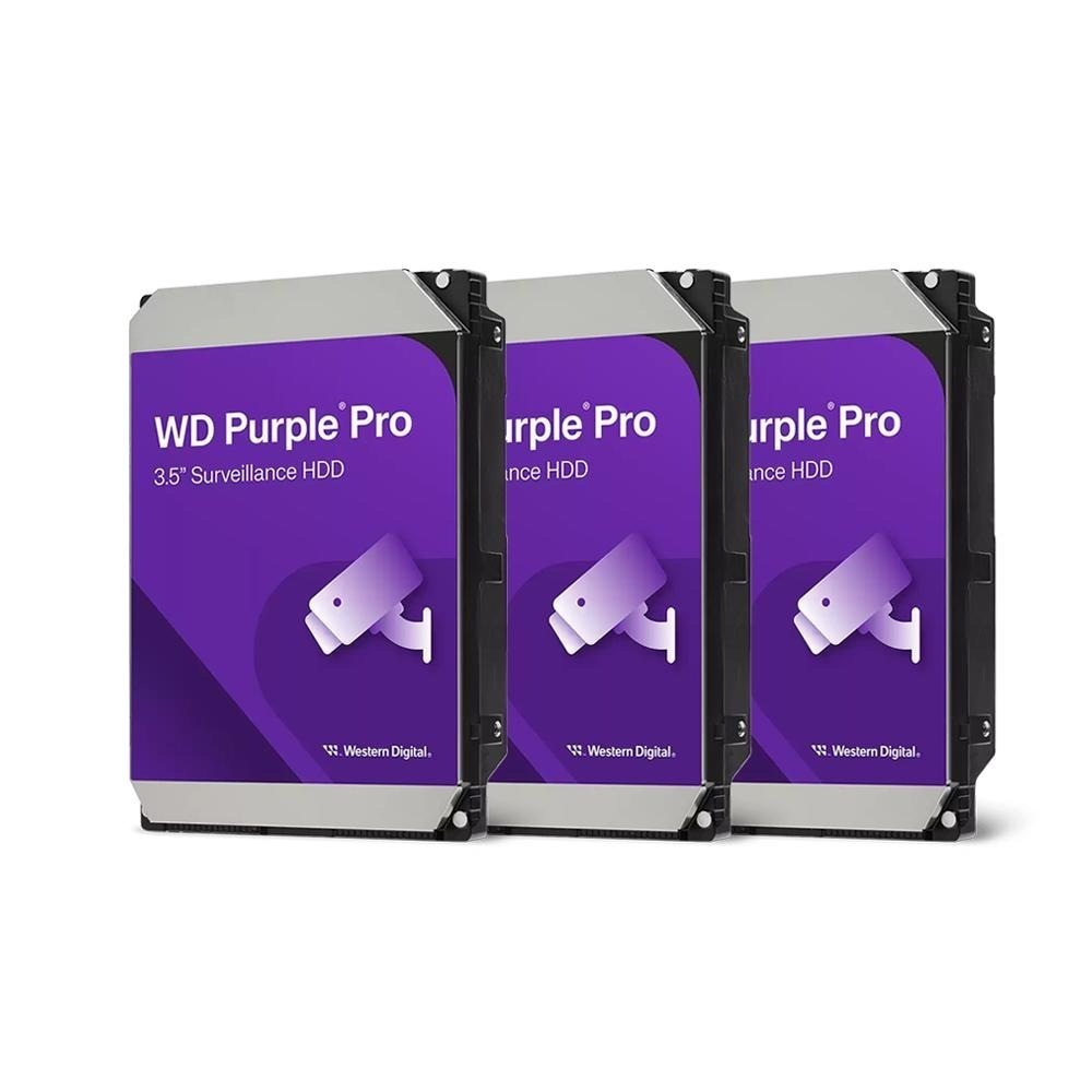 WD 威騰 Purple Pro 紫標Pro 8TB／10TB／12TB 3.5吋 HDD 監控硬碟 內接硬碟 機械硬碟-細節圖2