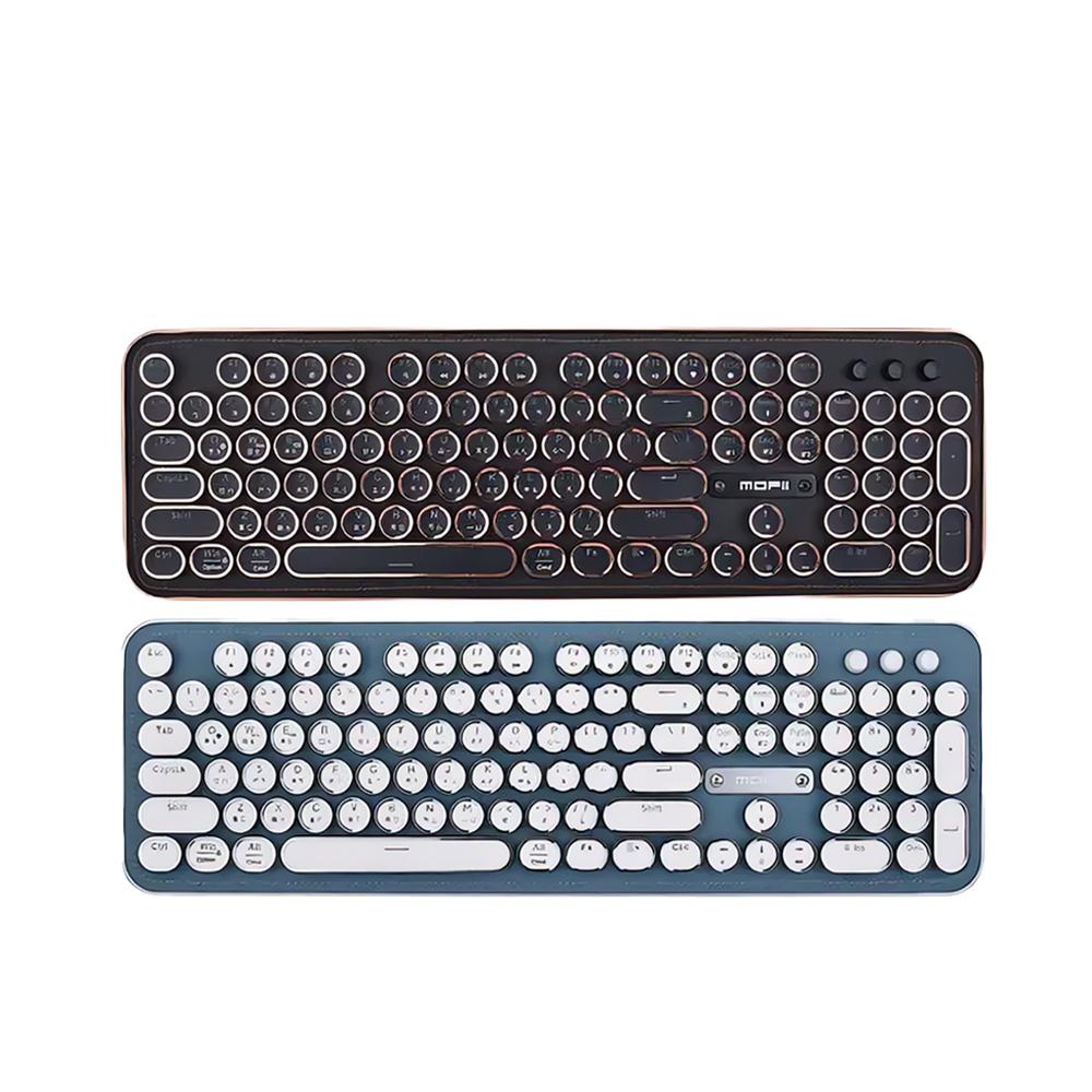 Esense 逸盛 MOFii 三模復古打字機青軸機械鍵盤 機械鍵盤 打字機鍵盤 復古鍵盤 光華商場 公司貨-細節圖2