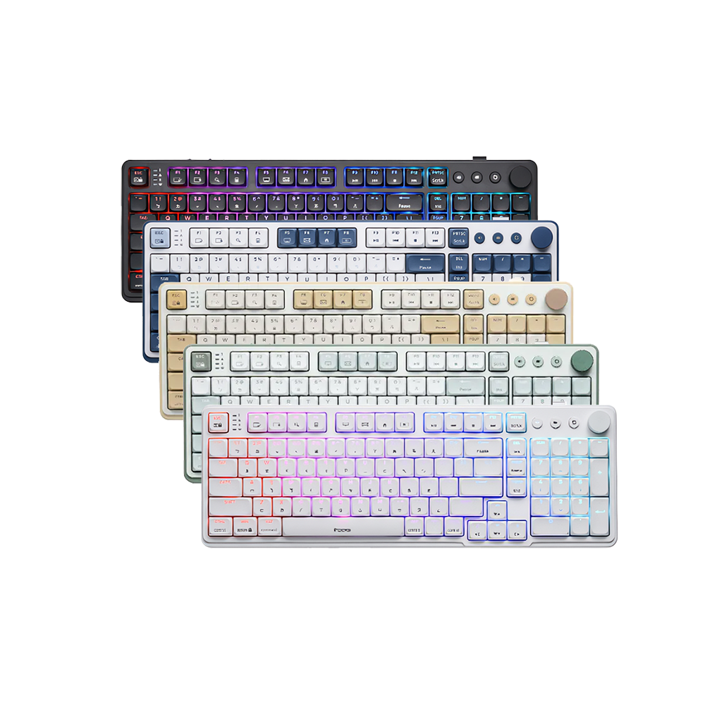 iRocks 艾芮克 K107R 三模機械式鍵盤 無線三模／矮軸／熱插拔 遊戲鍵盤 機械鍵盤 電競鍵盤 公司貨 光華-細節圖2