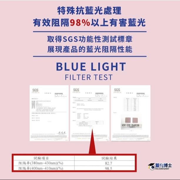 藍光博士 PLGR－42-65吋 淡玫瑰抗眩抗藍光液晶電視保護鏡 抗藍光 螢幕保護鏡 電視螢幕保護鏡 保護鏡 光-細節圖7