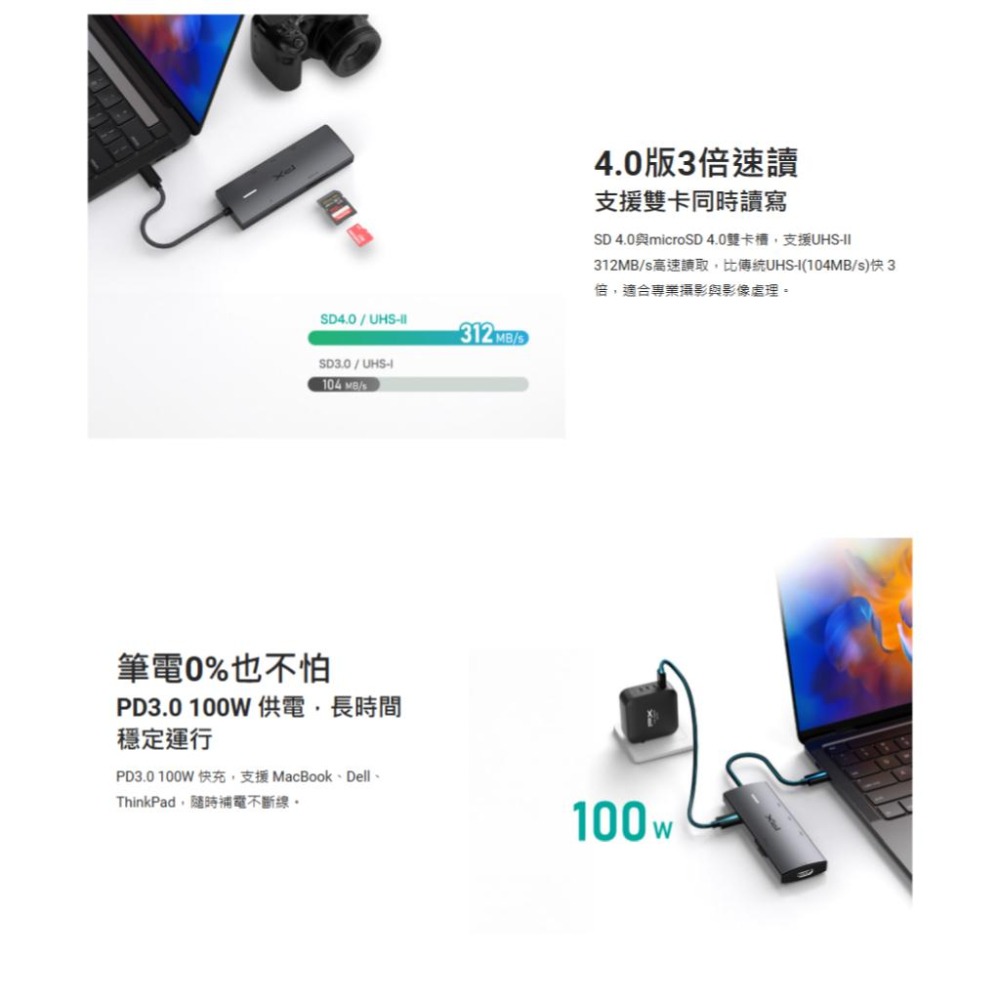PX 大通 CX7-21S－USB-C 7合1高畫質影音轉換器 Type-C HUB 集線器 光華商場 公司貨-細節圖7