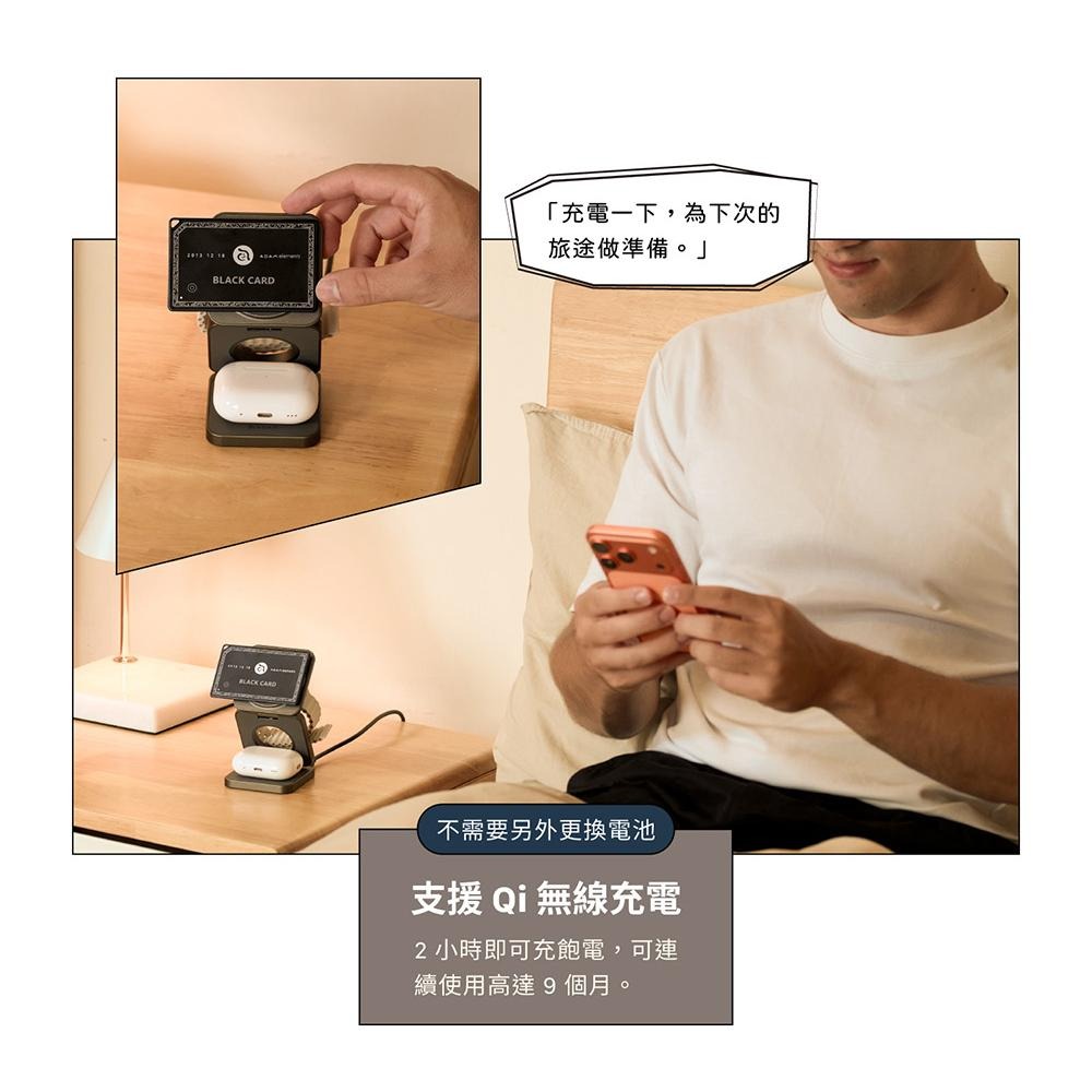 ADAM 亞果元素 AVISTAR C02 超微型智慧全球定位卡 (卡片款) 定位卡 定位器 防丟 光華商場-細節圖6