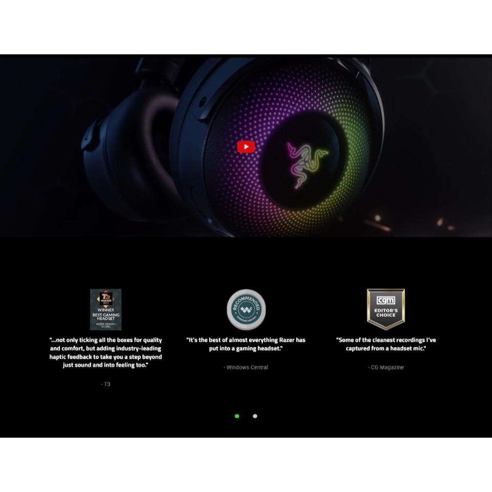 RAZER 雷蛇 Kraken V4 Pro 北海巨妖 無線耳機麥克風 電競耳機 遊戲耳機 無線耳機 光華商場 公司貨-細節圖4