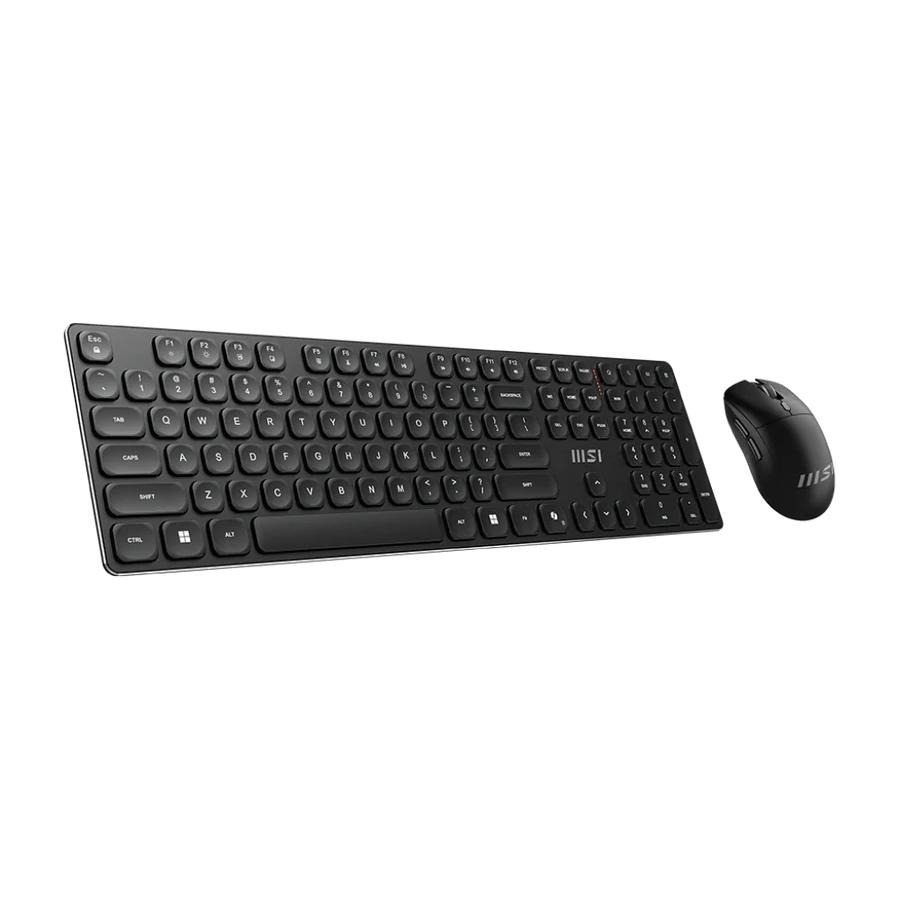 MSI 微星 FORGE K210 WIRELESS COMBO 無線鍵盤滑鼠組 鍵盤滑鼠組 鍵鼠組 無線鍵盤 光華商場-細節圖2