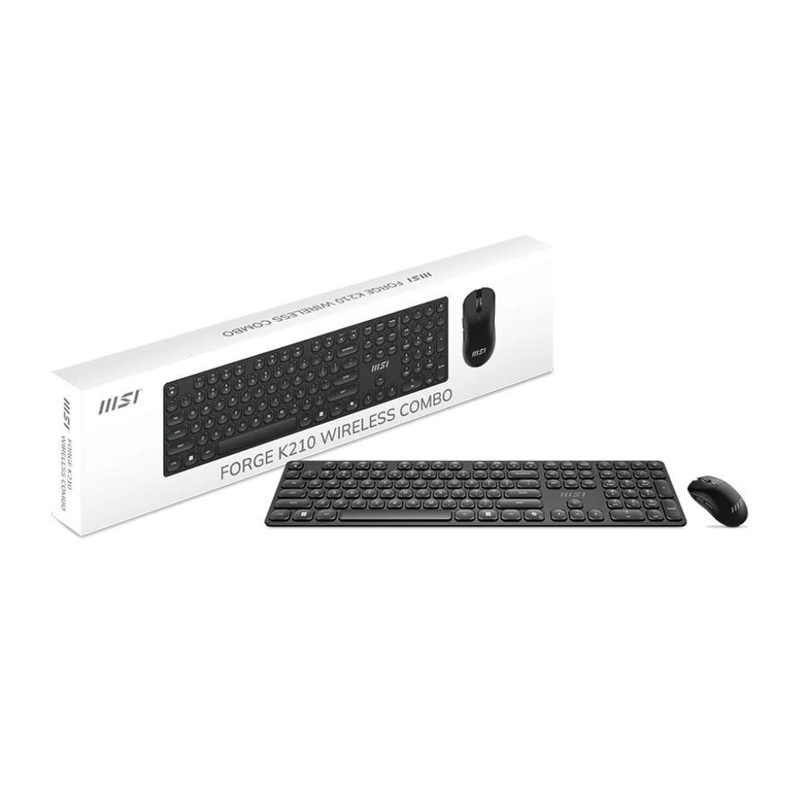 MSI 微星 FORGE K210 WIRELESS COMBO 無線鍵盤滑鼠組 鍵盤滑鼠組 鍵鼠組 無線鍵盤 光華商場-細節圖6