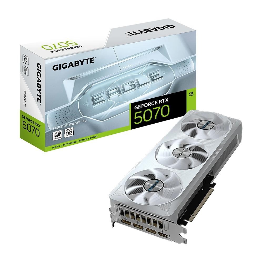 GIGABYTE 技嘉 GeForce RTX5070 EAGLE OC ICE SFF 12G 顯示卡 5070 光華-細節圖2