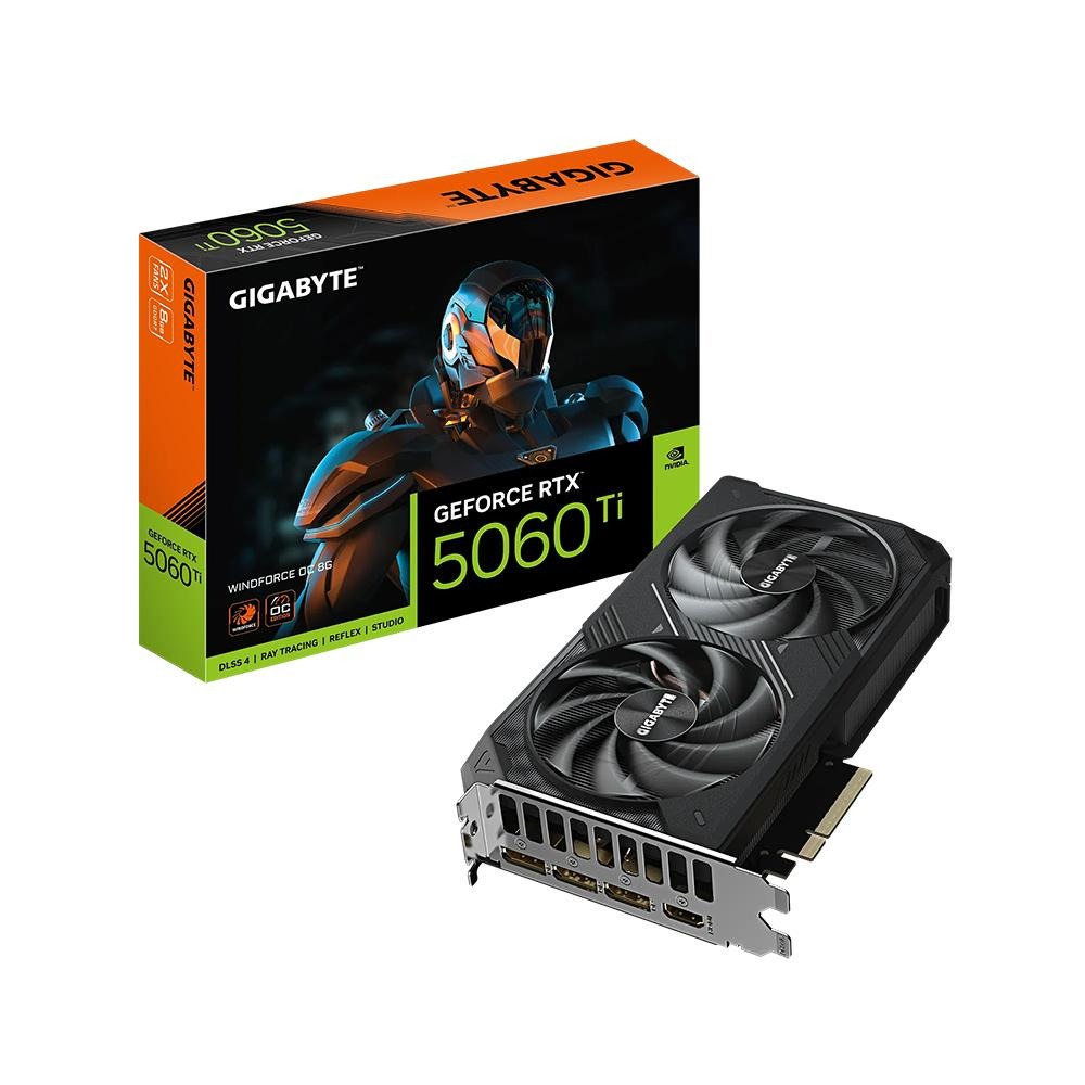 GIGABYTE 技嘉 GeForce RTX5060 Ti WINDFORCE OC 8G 顯示卡 RTX5060Ti-細節圖2