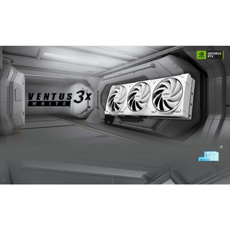 MSI 微星 GeForce RTX 5080 16G VENTUS 3X OC WHITE 顯示卡 RTX5080-細節圖3