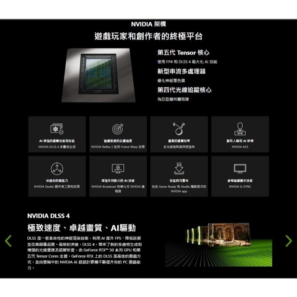 MSI 微星 GeForce RTX 5080 16G VENTUS 3X OC WHITE 顯示卡 RTX5080-細節圖5