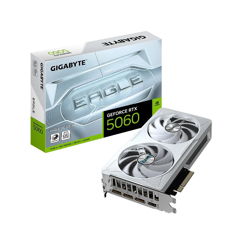 GIGABYTE 技嘉 GeForce RTX 5060 EAGLE OC ICE 8G 顯示卡 RTX5060 光華-細節圖2