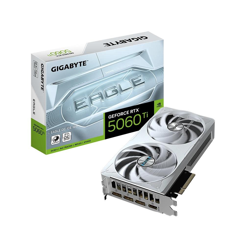 GIGABYTE 技嘉 GeForce RTX 5060Ti EAGLE ICE OC 16G 顯示卡 5060Ti-細節圖2