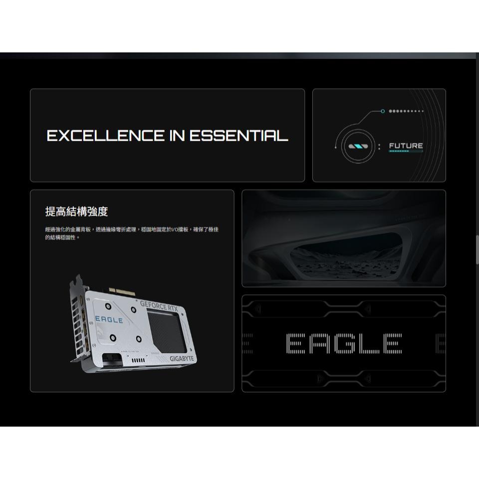 GIGABYTE 技嘉 GeForce RTX 5060Ti EAGLE ICE OC 16G 顯示卡 5060Ti-細節圖8