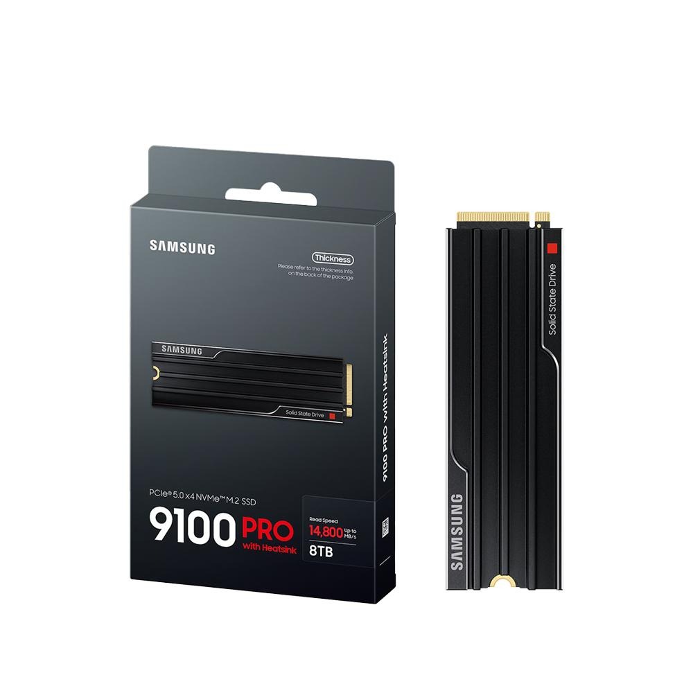 SAMSUNG 三星 9100 PRO 8TB PCIe 5.0 NVMe M.2 SSD 固態硬碟 Gen5 公司貨-細節圖2