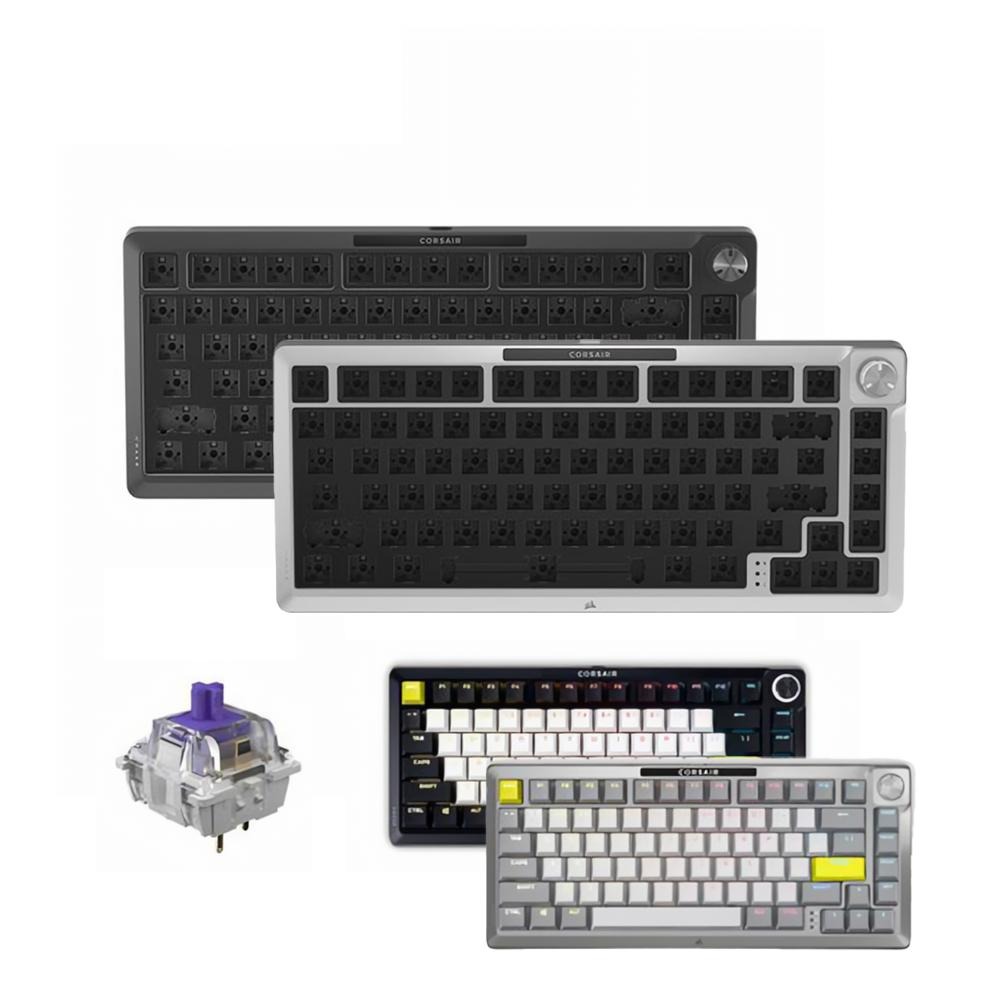 CORSAIR 海盜船 MAKR 75 三合一套件 DIY 英文鍵盤 鍵盤套件 DIY鍵盤 客製化鍵盤 光華-細節圖2