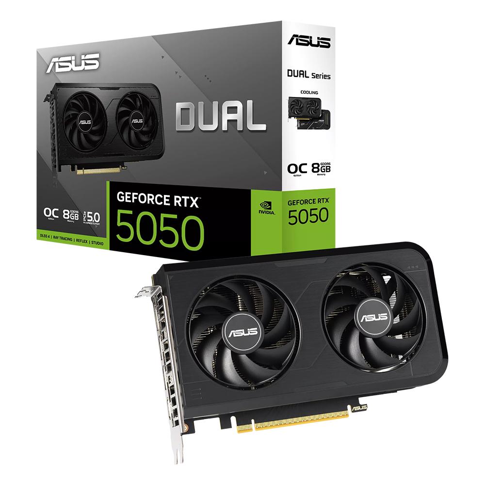 ASUS 華碩 Dual GeForce RTX 5050 8GB GDDR6 OC 顯示卡 RTX5050-細節圖2