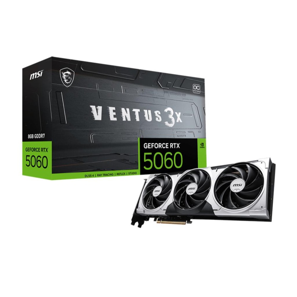 MSI 微星 GeForce RTX 5060 8G VENTUS 3X OC 顯示卡 RTX5060-細節圖2