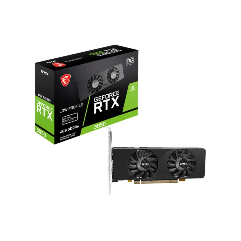 MSI 微星 GeForce RTX 3050 LP E 6G OC 顯示卡 RTX3050-細節圖2
