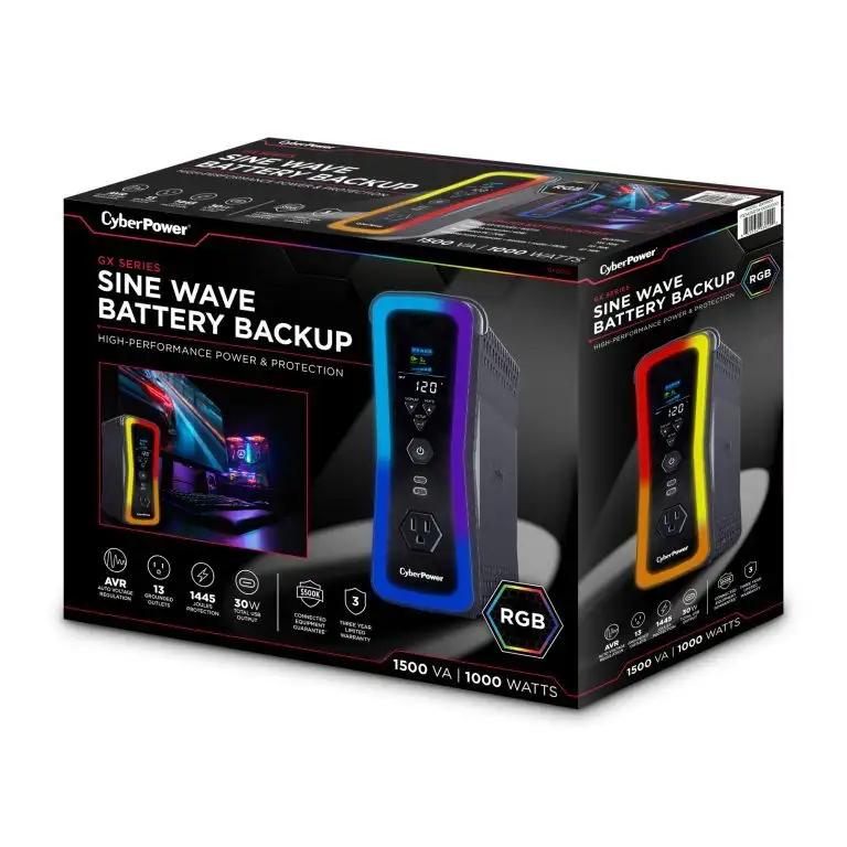 CyberPower 碩天 GX150C2 1500VA/1000W 在線互動式 UPS 不斷電系統 光華 公司貨-細節圖8