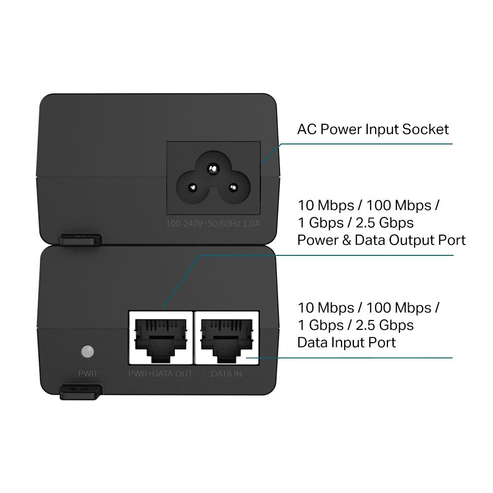 tp-link POE260S－2.5G PoE+ 電源供應器/注入器 電源注入器 POE注入器 光華 公司貨-細節圖4