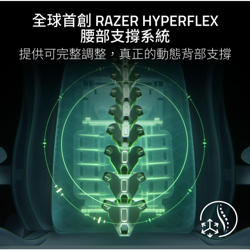 RAZER 雷蛇 Iskur V2 NewGen 電競椅 抗剝落 動態背部支撐 散熱泡棉 電腦椅 光華-細節圖3