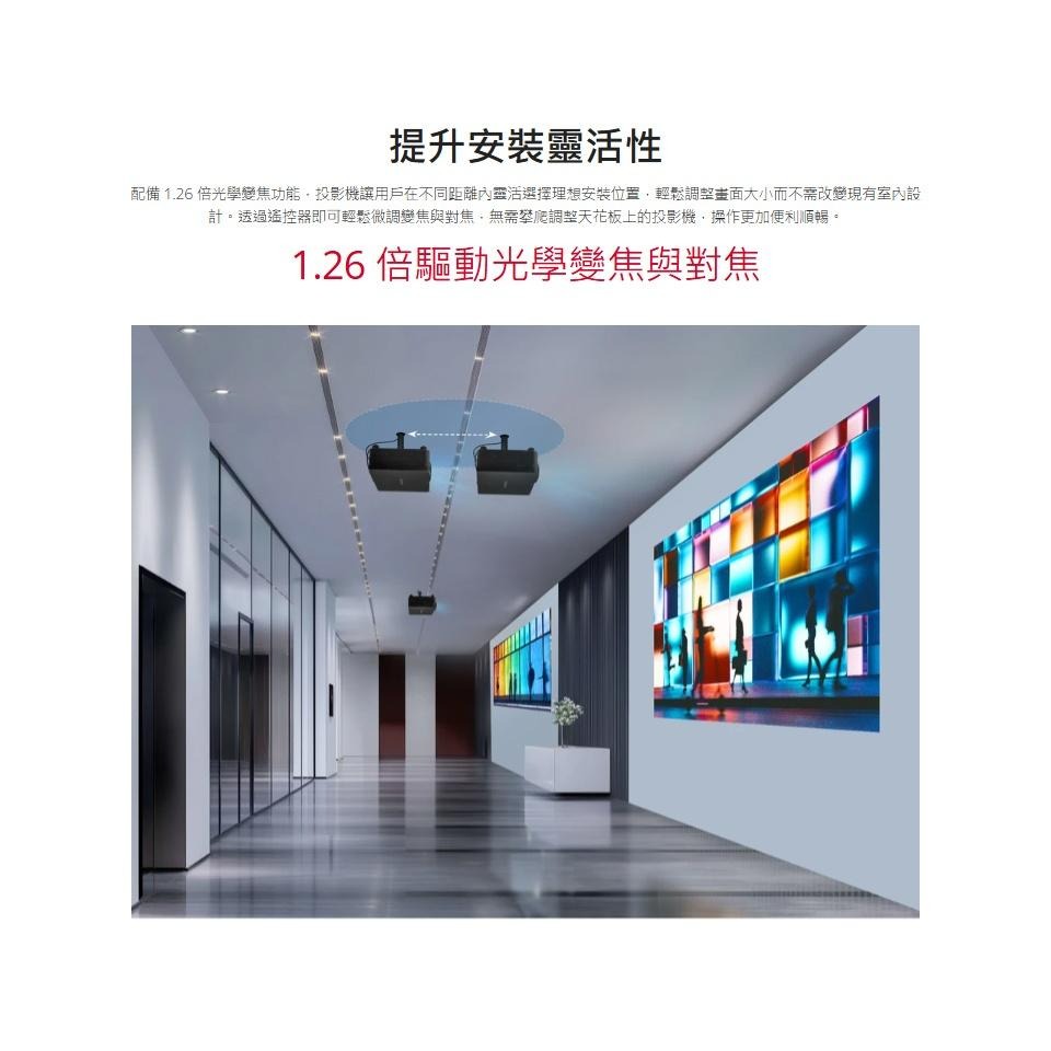 ViewSonic 優派 LS951WU－8000流明 WUXGA 短焦雷射投影機  投影機 光華商場 公司貨-細節圖7