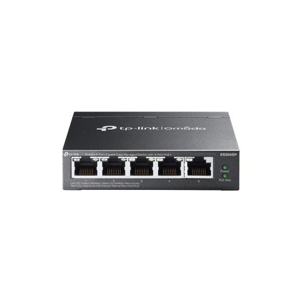 tp-link ES205GP Omada 5埠 簡易管理型交換器 4埠PoE+ 網路交換器 交換器 光華商場-細節圖2
