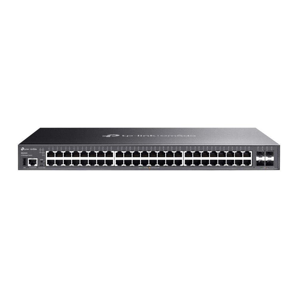 tp-link SG5452X Omada 48埠 + 4埠10G Lite L3 管理型交換器-細節圖2