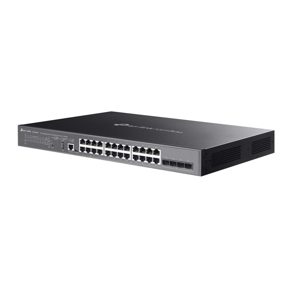 tp-link SG5428XMPP Omada 24埠 + 4埠10G Lite L3 管理型 PoE++ 交換器-細節圖4