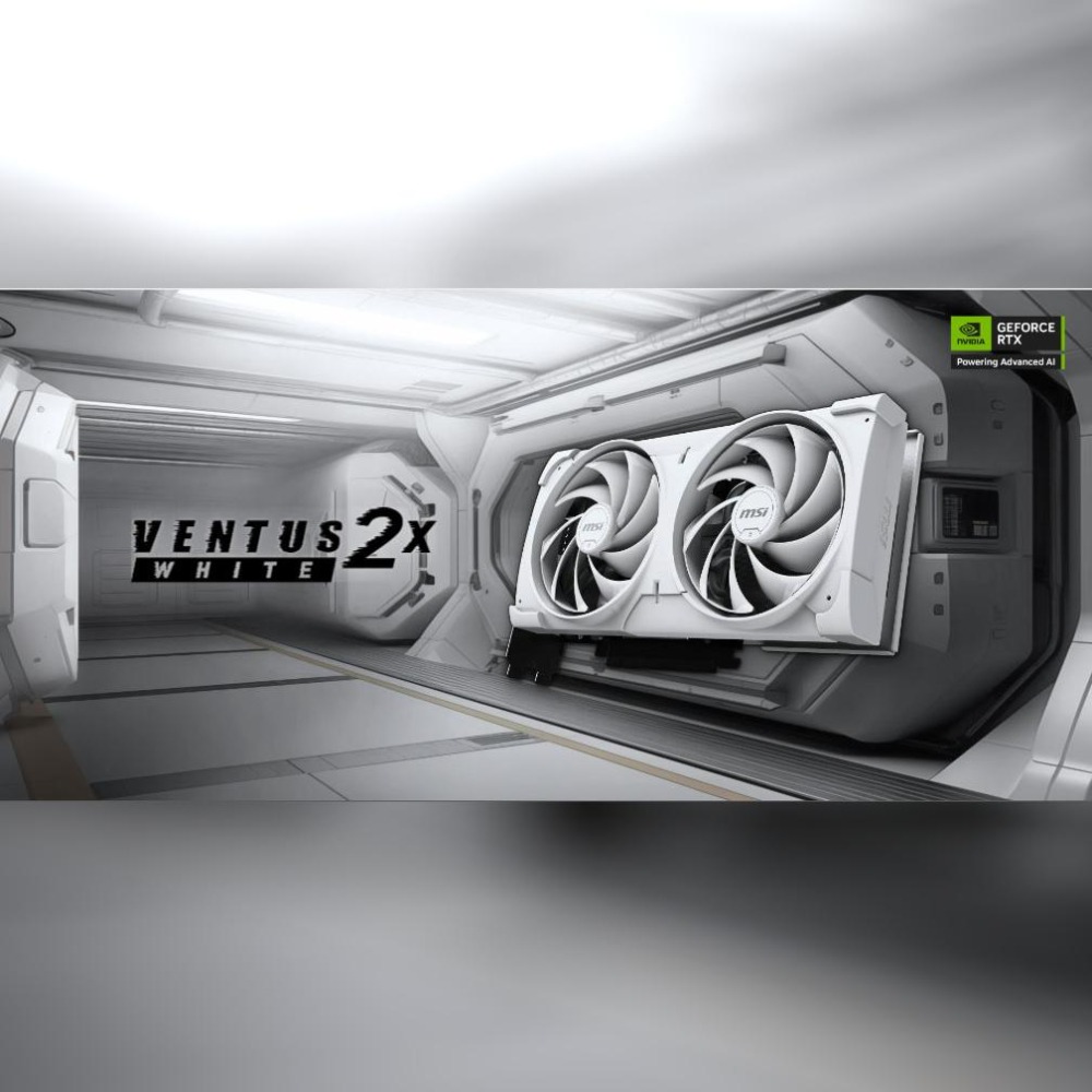 MSI 微星 GeForce RTX5070 12G VENTUS 2X OC WHITE 顯示卡 RTX 5070-細節圖4