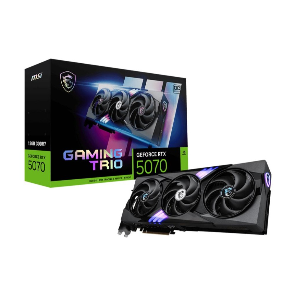 MSI 微星 GeForce RTX5070 12G GAMING TRIO OC 顯示卡 RTX 5070-細節圖2