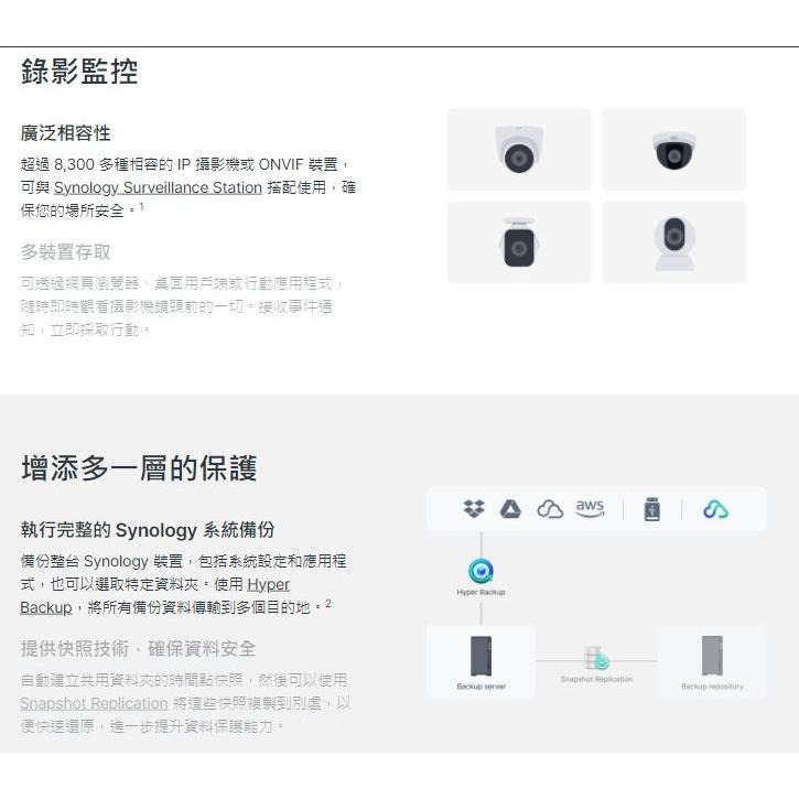 Synology 群暉 DiskStation DS124 (1Bay/Realtek/1GB) NAS 網路儲存伺服器-細節圖7